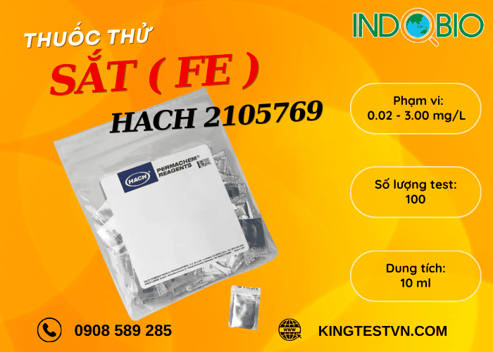 Thuốc thử sắt Hach 2105769